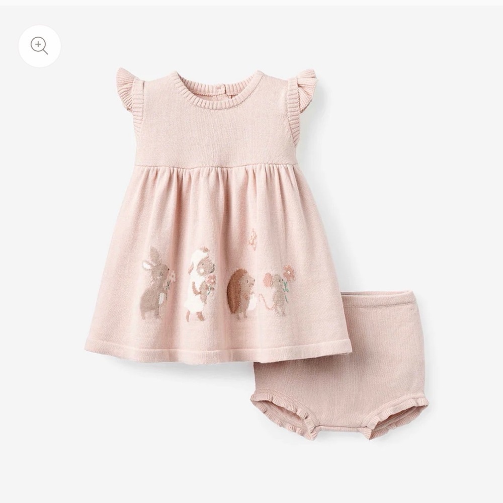 Adorable Pink Kids Dress Set